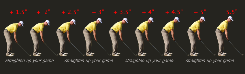 Tall Man golf Posture