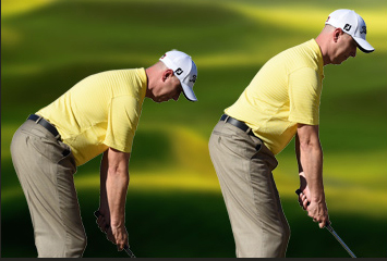 Tall Man Golf Posture